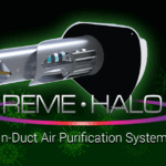 REME Halo whole house air purifier installed in HVAC system
